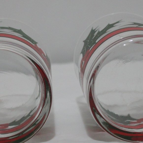 Set Of 2 Holly Christmas Glasses - Picture 6 of 7